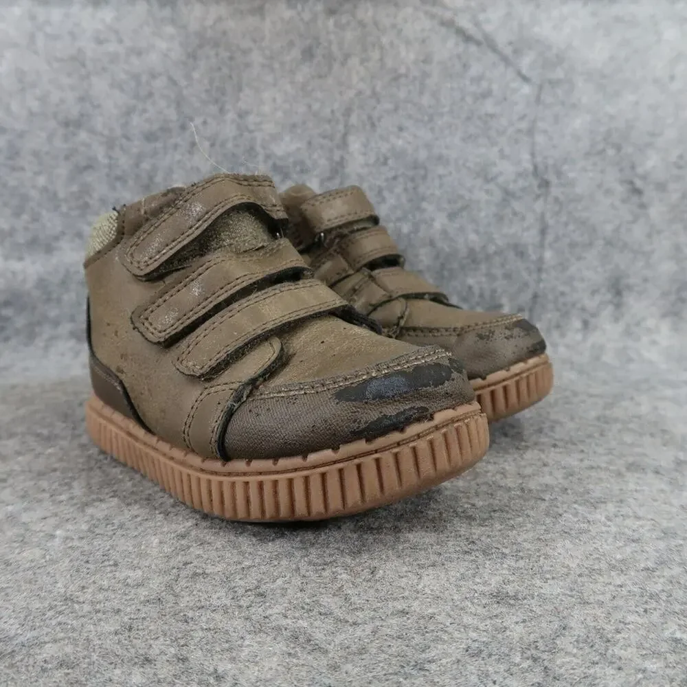 Oshkosh B'gosh Shoes Toddler 8 Sneaker Boots Casual Triple Strap Comfort Kids